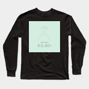 With Love from Rio de Janeiro Long Sleeve T-Shirt